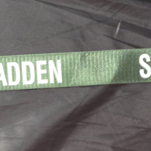 STEVE MADDEN BEVELYN SATCHEL CROSSBODY BAG W AIR POD CASE GREEN CHANGEABLE STRAP - Picture 9 of 13